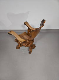4 x large oak claw armchairs 1960s
70 x 70 x 90 cm