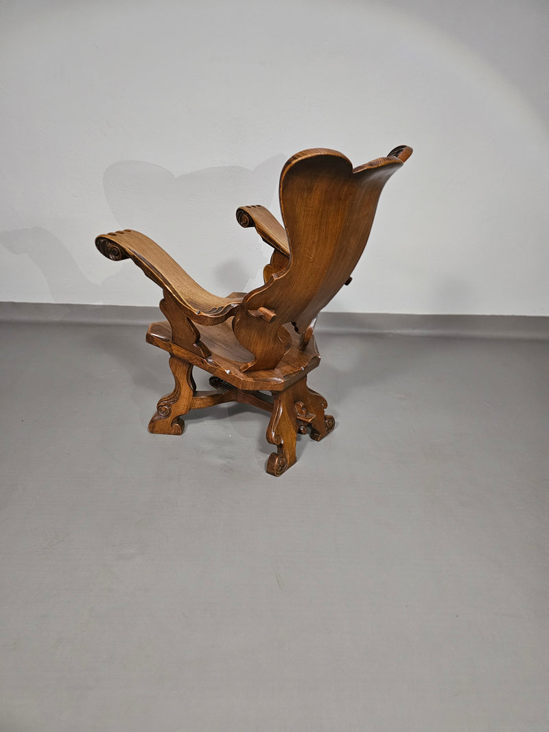 4 x large oak claw armchairs 1960s
70 x 70 x 90 cm