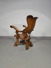 4 x large oak claw armchairs 1960s
70 x 70 x 90 cm