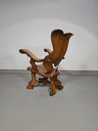 4 x large oak claw armchairs 1960s
70 x 70 x 90 cm