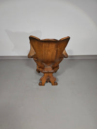 4 x large oak claw armchairs 1960s
70 x 70 x 90 cm