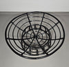Papasan rotan lounge stoel jaren 70
 Breedte 120
 Hoogte 70 cm