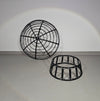 Papasan rotan lounge stoel jaren 70
 Breedte 120
 Hoogte 70 cm