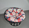 Papasan rotan lounge stoel jaren 70
 Breedte 120
 Hoogte 70 cm