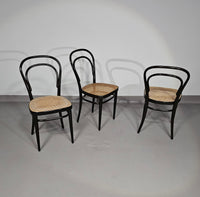 Michael Thonet 79 caféstoel / model 214 / riet