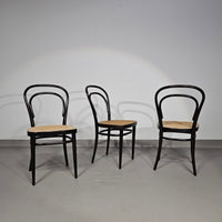 Michael Thonet 79 caféstoel / model 214 / riet