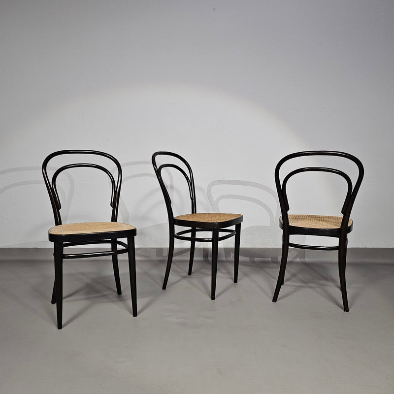 Michael Thonet 79 caféstoel / model 214 / riet