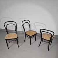 Michael Thonet 79 caféstoel / model 214 / riet