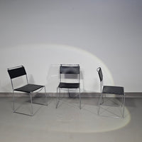 SET VAN 3 'JODI' EETKAMER STOELEN VAN SINTESI