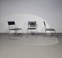 SET VAN 3 'JODI' EETKAMER STOELEN VAN SINTESI