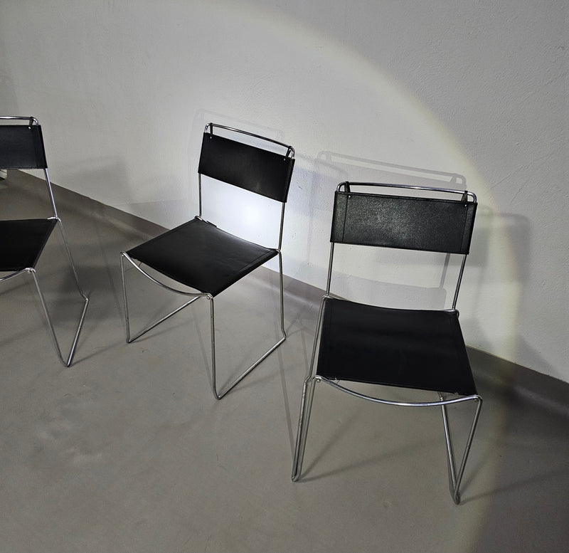 SET VAN 3 'JODI' EETKAMER STOELEN VAN SINTESI