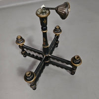 Chinoiserie hanglamp / kroonluchter. Moet opnieuw bedraad worden

 Breedte 55
 Hoogte 65 cm