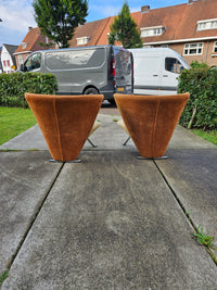 Giorgio Saporiti Postmoderne Jada Slipper Stoelen
 Zeer zeldzaam two-tone model uit de jaren 70