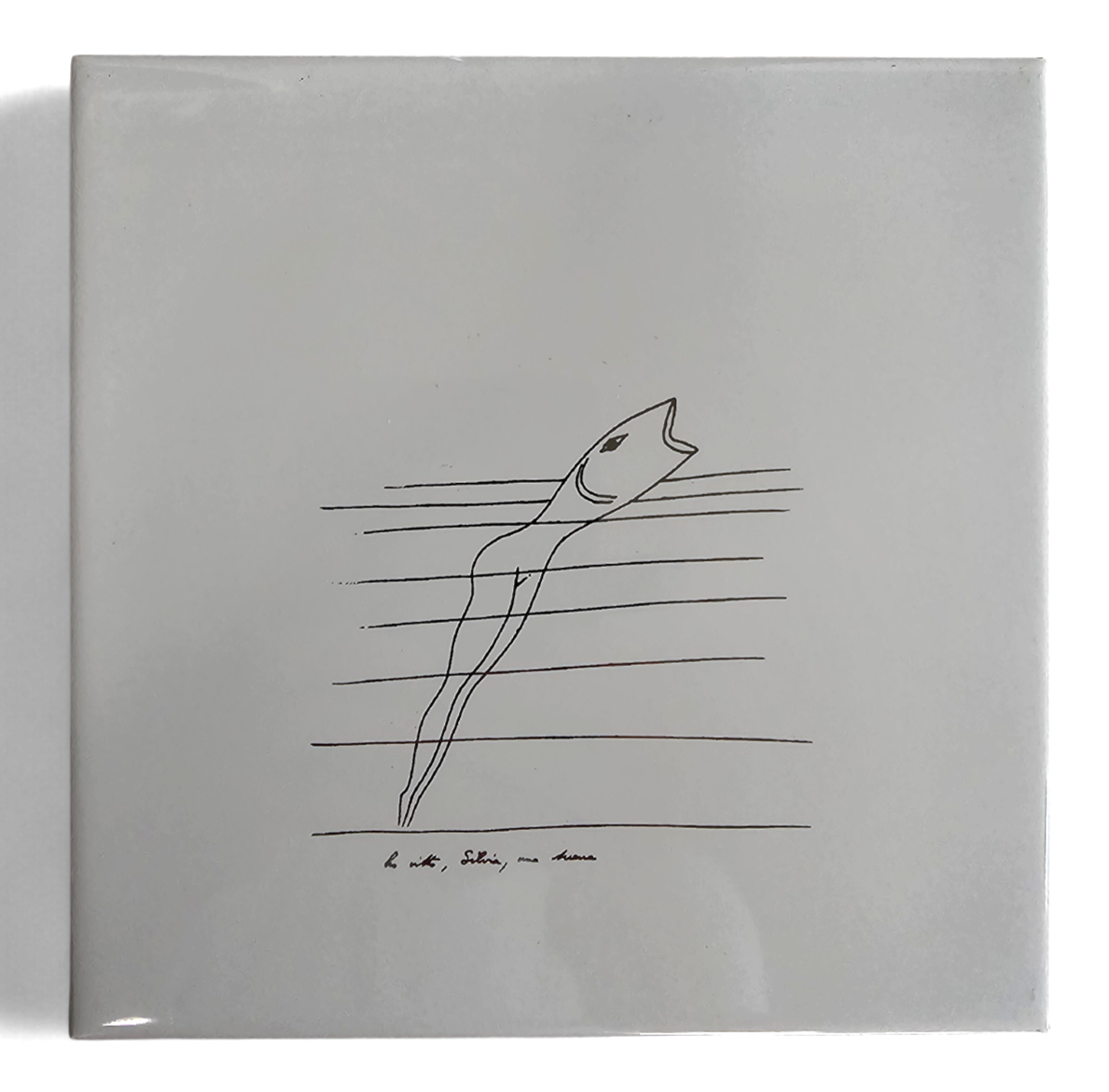 6 x Ceramic tile by Gio Ponti for Ceramica Bardelli