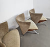 4 x Jada chair duo tone by Giorgio Saporiti for il Loft