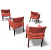 Set of 5 Gerard van den Berg 'Fellini' chairs for Label, 1990s