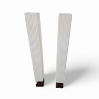 Floor lamps by Christian Koban for DOM. Hardly to find. Some signs of age / 1980s