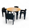 Stunning adjustable dining set Arnold Merckx for Arco 1980s