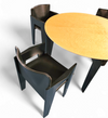 Stunning adjustable dining set Arnold Merckx for Arco 1980s