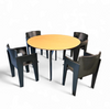 Stunning adjustable dining set Arnold Merckx for Arco 1980s