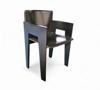 Stunning adjustable dining set Arnold Merckx for Arco 1980s