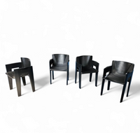 Stunning adjustable dining set Arnold Merckx for Arco 1980s