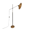 Pencil reed / split reed / floor lamp 1960s / fishing rod lamp