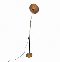 Pencil reed / split reed / floor lamp 1960s / fishing rod lamp