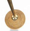 Pencil reed / split reed / floor lamp 1960s / fishing rod lamp