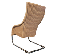 2 x Weighty rattan lounge chair 1990s