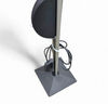 Fully adjustable alu floor lamp / 1980s

Height 190