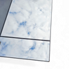 large mondrian mirror / can be used vertically or horizontally / facet cut /