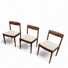 4 x Scandinavian teak dining chairs /  1970s