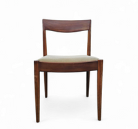 4 x Scandinavian teak dining chairs /  1970s