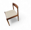 4 x Scandinavian teak dining chairs /  1970s