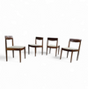 4 x Scandinavian teak dining chairs /  1970s
