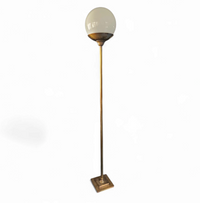 Large / brass floor lamp / 1970s / height 220 cm /