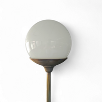 Large / brass floor lamp / 1970s / height 220 cm /
