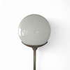 Large / brass floor lamp / 1970s / height 220 cm /