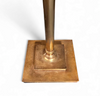 Large / brass floor lamp / 1970s / height 220 cm /