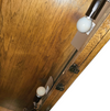 Boho / Drexel Campaign China Cabinet / 1980s/
