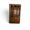 Boho / Drexel Campaign China Cabinet / 1980s/