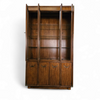 Boho / Drexel Campaign China Cabinet / 1980s/