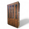 Boho / Drexel Campaign China Cabinet / 1980s/