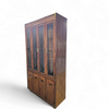 Boho / Drexel Campaign China Cabinet / 1980s/