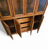 Boho / Drexel Campaign China Cabinet / 1980s/
