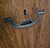 Boho / Drexel Campaign China Cabinet / 1980s/
