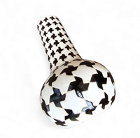 2 x Pied de poule vases / 1980s