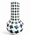 2 x Pied de poule vases / 1980s