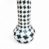 2 x Pied de poule vases / 1980s
